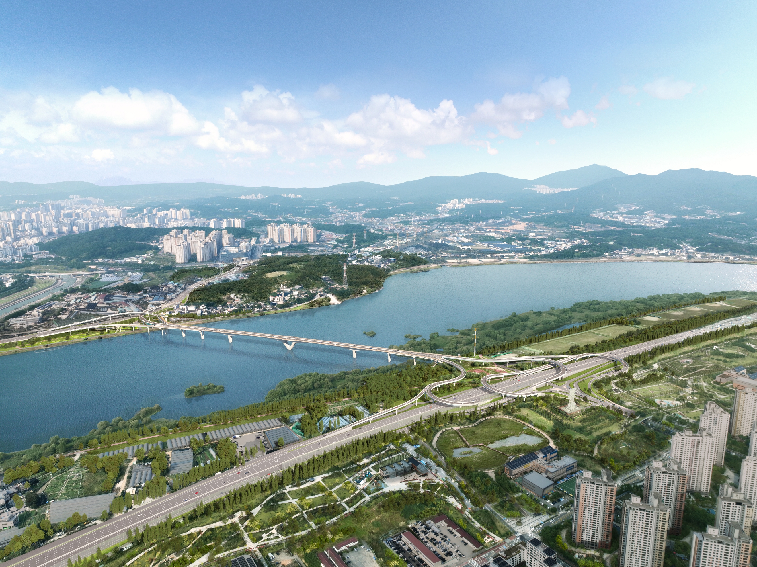 New Han River Bridge and Olympic-daero Expansion