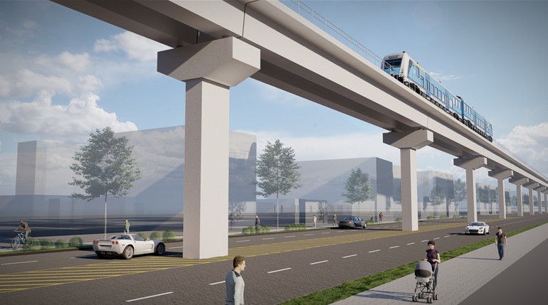 Construction of Daegu Metropolitan Railway Line 4 (EXCO Line) Section 2