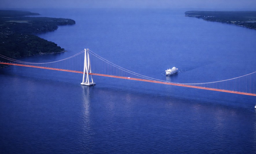 칠레 차카오교(Chacao Bridge) 보강거더 시공설계 